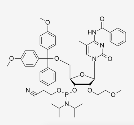 5' - o Cytidine 3' de O--N4-Benzoyl-5-Methy-2'-O- (2-ethyl) - Nucleotides alterados CE pulverizam CAS 163759-94-2